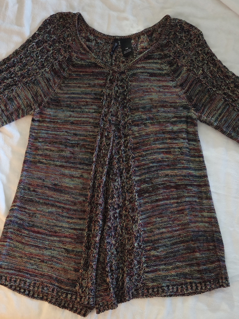 new directions Multicolor Knit Cardigan